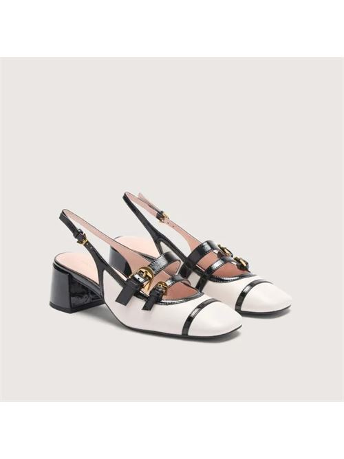 MAIA BIMATERIAL BICOLOR COCCINELLE | E4S5E210201923 BLANCO/NOIR